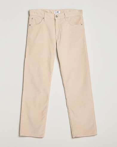 Men | Corduroy Trousers | NN07 | Sonny Corduroy 5-Pocket Pants Ecru