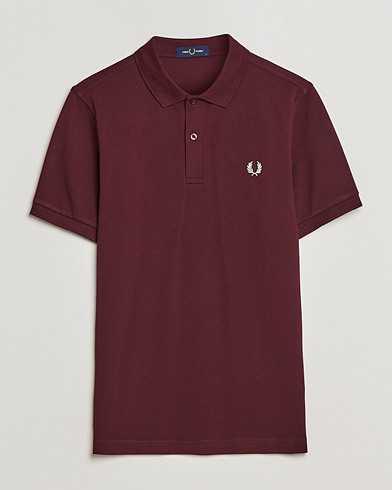 Men | Fred Perry | Fred Perry | Plain Polo Pique Oxblood