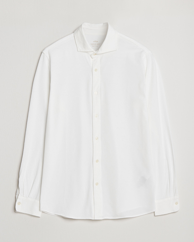 Men | Polo Shirts | Altea | Jersey Stretch Shirt White