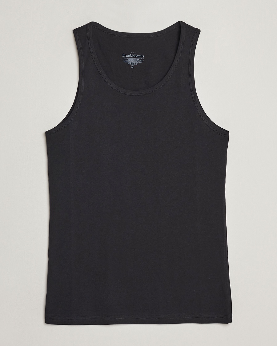 Bread & Boxers 2-Pack Tank Top Black – Black