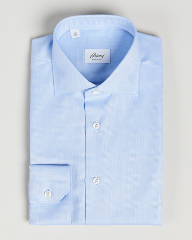 Men | Business Shirts | Brioni | Slim Fit Dress Shirt Light Blue