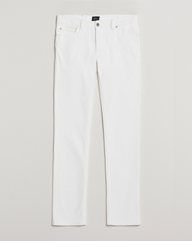 Men | Quiet Luxury | Brioni | Slim Fit 5-Pocket Pants White