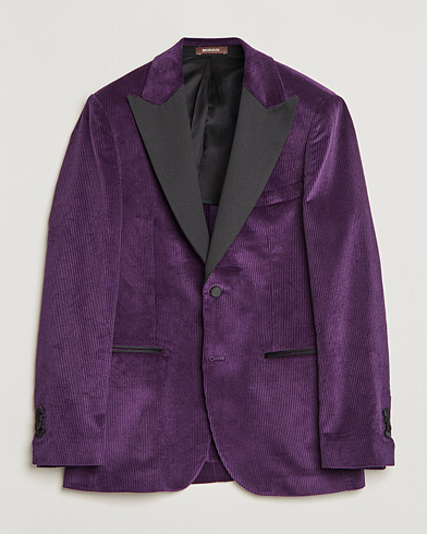 Men | Tuxedo Jackets | Morris Heritage | Carl Corduroy Dinner Jacket Purple