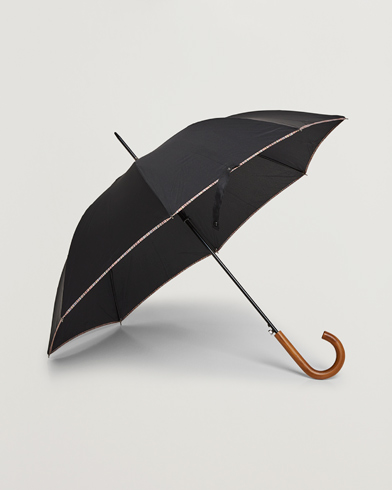 Men | Umbrellas | Paul Smith | Umbrella Walker Black