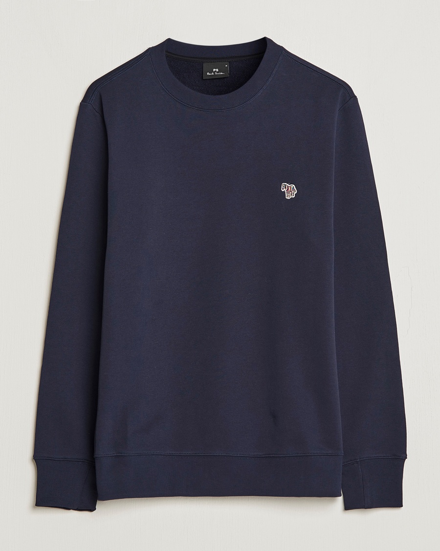 PS Paul Smith Zebra Organic Cotton Sweatshirt Navy – Blue