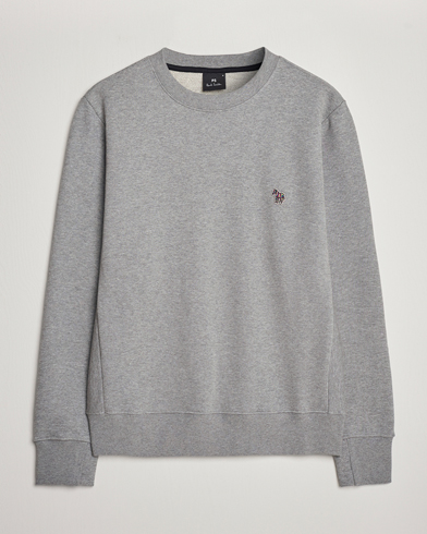 Men | Paul Smith | PS Paul Smith | Zebra Organic Cotton Sweatshirt Grey