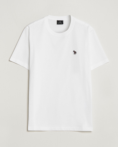 Men | Paul Smith | PS Paul Smith | Classic Organic Cotton Zebra T-Shirt White