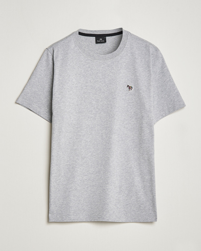 Men | PS Paul Smith | PS Paul Smith | Classic Organic Cotton Zebra T-Shirt Grey