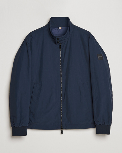 Men | Formal jackets | BOSS BLACK | Coshua Hybrid Down Jacket Dark Blue