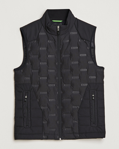 Men | Boss Coats & Jackets | BOSS GREEN | Hellion Vest Black