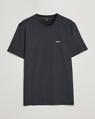 Men |  | BOSS GREEN | Logo Crew Neck T-Shirt Dark Blue