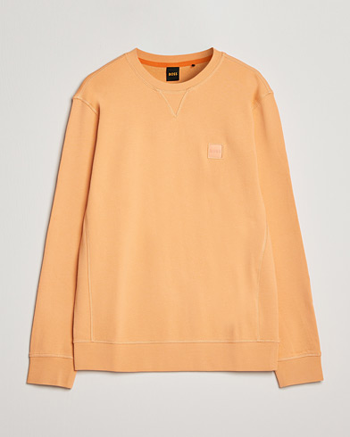 Men |  | BOSS Casual | Westart Logo Sweatshirt Pastel Orange