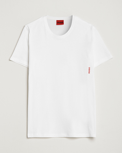 Men |  | HUGO | 2-Pack Logo Crew Neck T-Shirt White