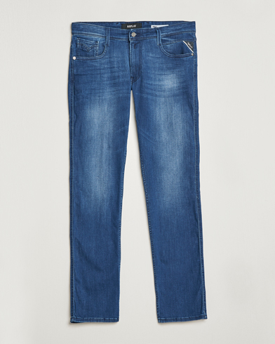 Men | Replay | Replay | Anbass Powerstretch Jeans Medium Blue