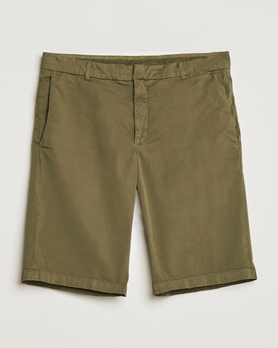 Men | Chino Shorts | Replay | Sartoriale Chino Shorts Olive Green