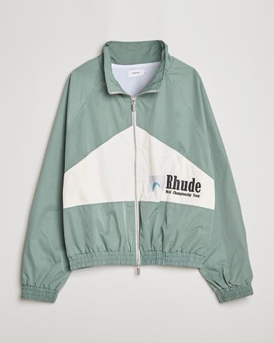 Men | New Brands | Rhude | Senna Flight Jacket Ivory/Sage