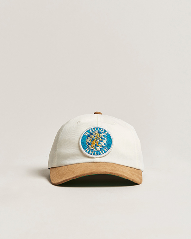 Men | Hats & Caps | Rhude | Suede Crest Cap Beige