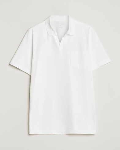 Men |  | SEASE | Short Sleeve Jersey Polo White