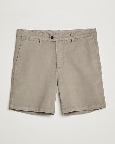 Men | Tiger of Sweden | Tiger of Sweden | Caid Cotton Shorts Dusty Green