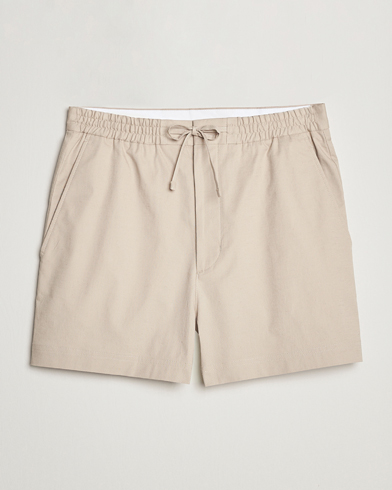 Men | Linen Shorts | Tiger of Sweden | Birch Linen Shorts Cream Sand