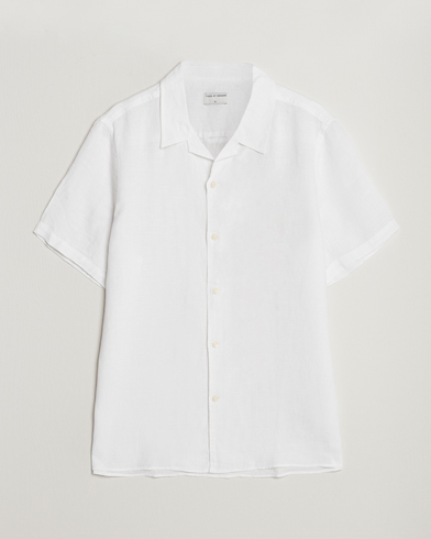 Men |  | Tiger of Sweden | Riccerdo Linen Shirt Pure White