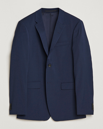 Men | Suit Jackets | Tiger of Sweden | Jerretts Wool Travel Suit Blazer Royal Blue