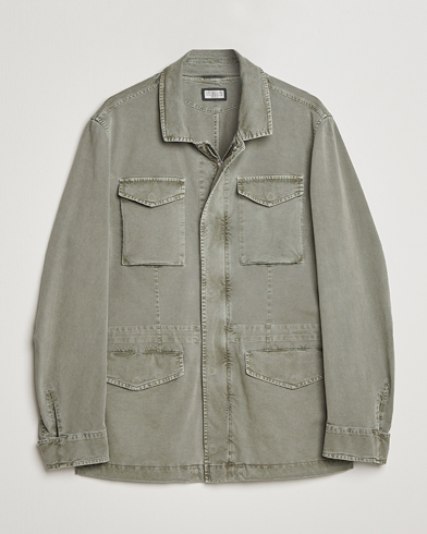 Men | Field Jackets | Brunello Cucinelli | Cotton Field Jacket Olive