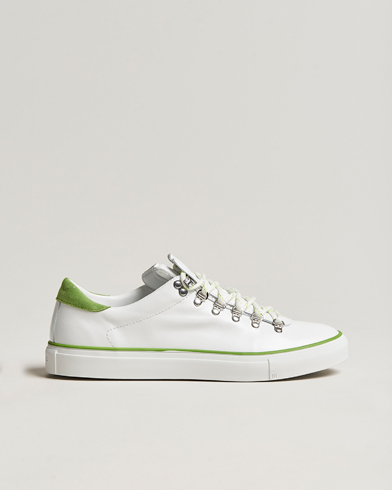 Men |  | Diemme | Marostica Low Sneaker White Nappa Lime
