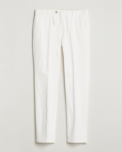 Men | Oscar Jacobson | Oscar Jacobson | Denz Cotton Trousers White