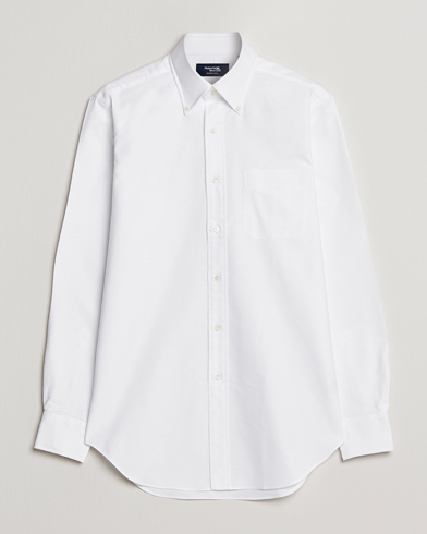 Men |  | Kamakura Shirts | Slim Fit Oxford BD Shirt White