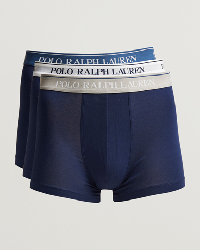 Men | Briefs | Polo Ralph Lauren | 3-Pack Trunk Navy