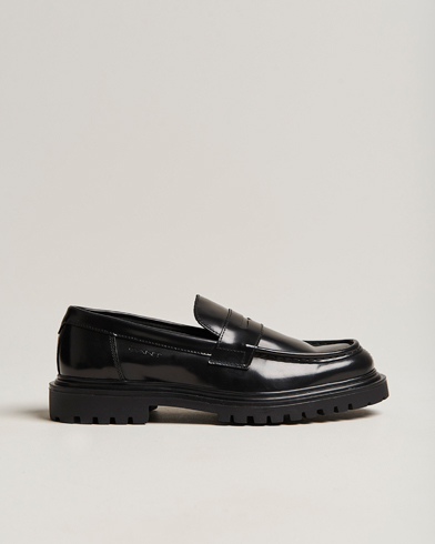 Men | Summer Shoes | GANT | Jackmote Leather Loafer Black