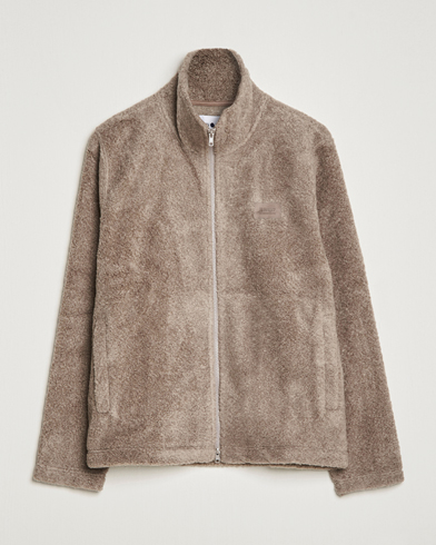 Men | Fleece Sweaters | NN07 | Nil Pile Full Zip Jacket Iron 