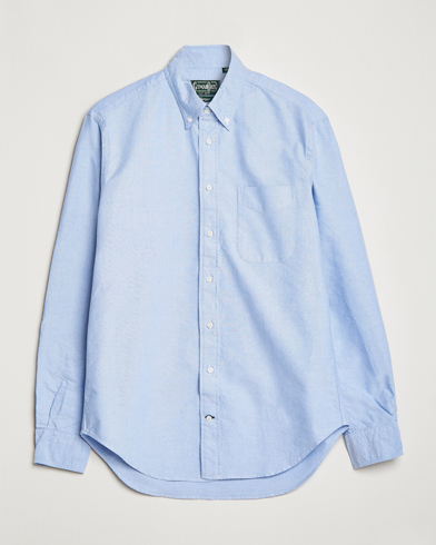 Men | Oxford Shirts | Gitman Vintage | Button Down Oxford Shirt Light Blue