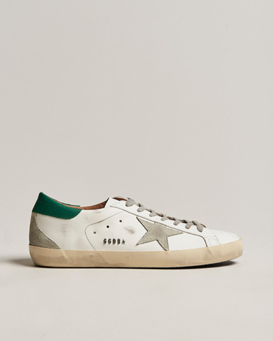 Men |  | Golden Goose Deluxe Brand | Super-Star Sneakers White/Green