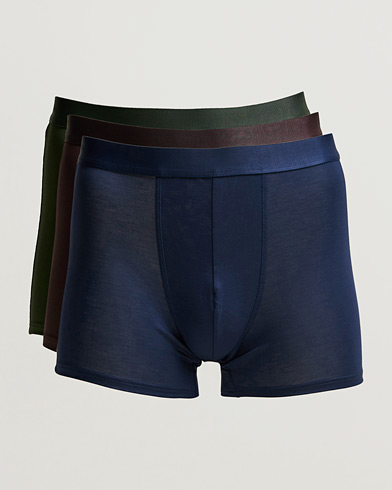 Men | New Nordics | CDLP | 3-Pack Boxer Brief Navy/Army/Brown