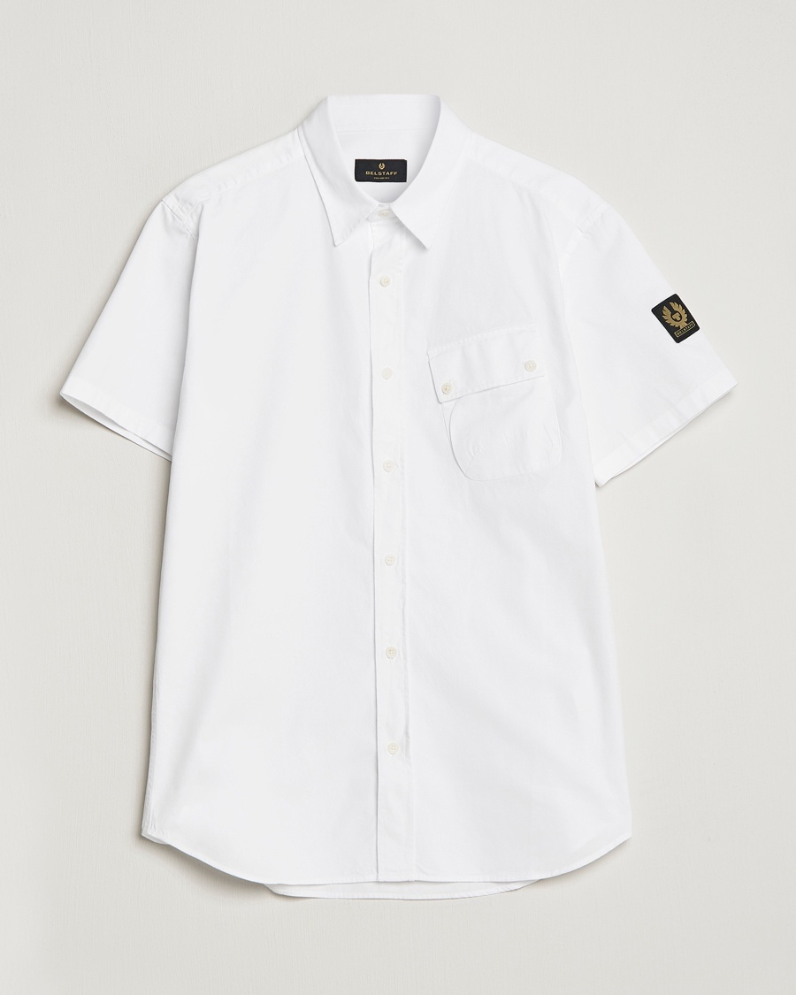 Belstaff Short Sleeve Pitch Shirt White – White