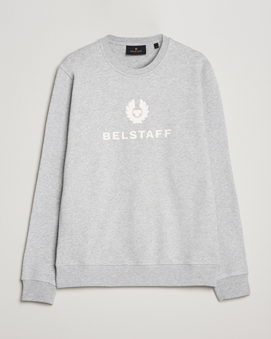 Men | Grey sweatshirts | Belstaff | Signature Crewneck Old Silver Heather