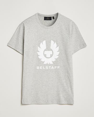 Men |  | Belstaff | Phoenix Logo T-Shirt Old Silver Heather