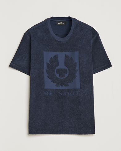 Men | Belstaff | Belstaff | Turret Terry Logo T-Shirt Dark Ink