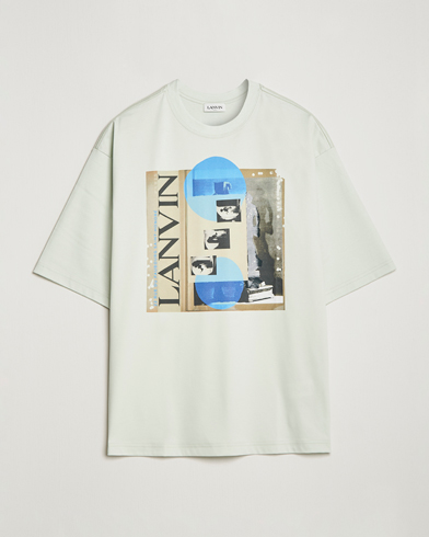 Men | Lanvin | Lanvin | Graphic Print T-Shirt Sage