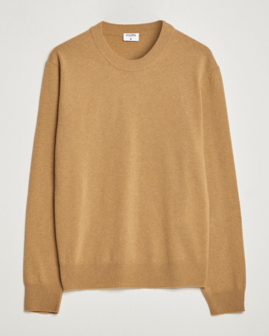Men |  | Filippa K | Relaxed Wool Sweater Butterscotch