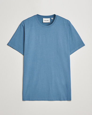 Men |  | FRAME | Logo T-Shirt Grey Blue