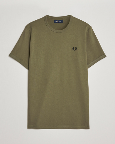 Men | Fred Perry | Fred Perry | Ringer T-Shirt Unifrom Green