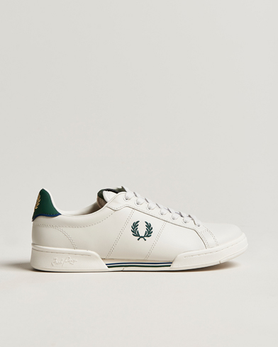 Men | Shoes | Fred Perry | B722 Leather Sneaker Procelain