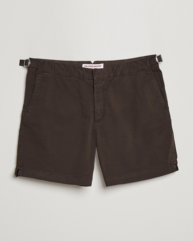 Men | Chino Shorts | Orlebar Brown | Bulldog Cotton Stretch Twill Shorts Truffle