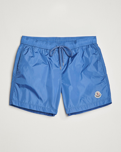 Men | Swimwear | Moncler | Nylon Swim Trunks Light Blue