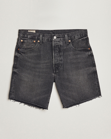 Men | Jeans shorts | Levi's | 501 93 Denim Shorts Black Worn In
