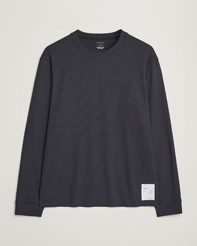 Men | Long Sleeve T-shirts | Satisfy | Aura3D Base Layer Black