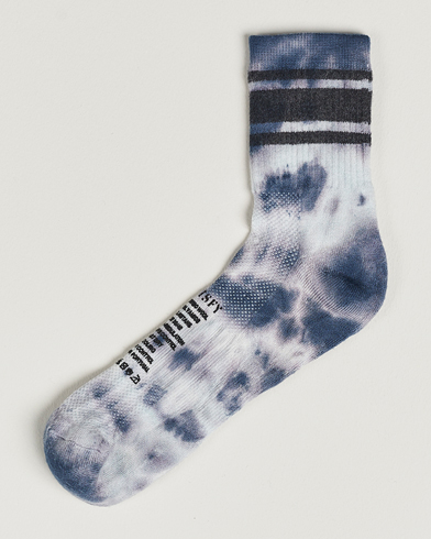 Men | Socks | Satisfy | Merino Tube Socks Ink Tie Dye